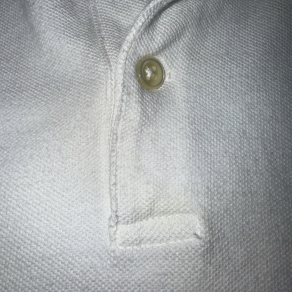 Polo Ralph Lauren Men's 4XLT Big & Tall White Pink Gradient Cotton Polo - Picture 5 of 6